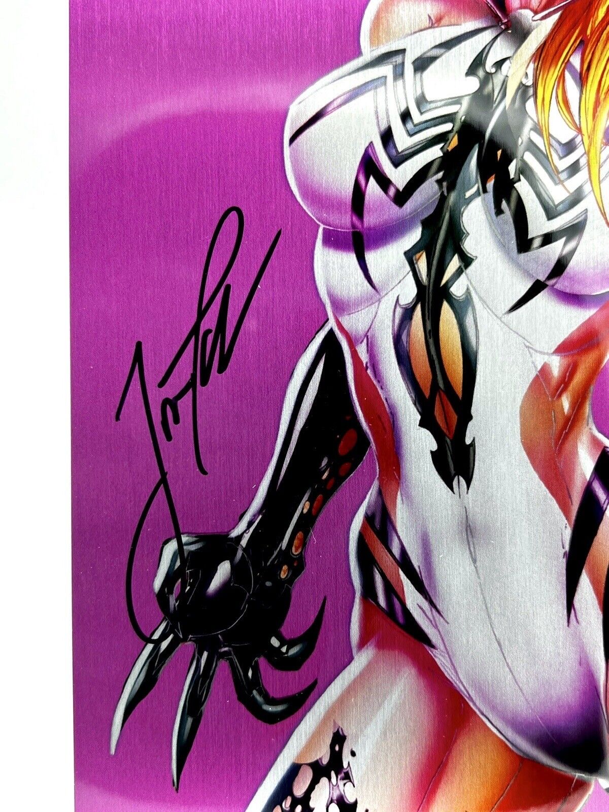 Daughters Of Edin Gwenom  Jamie Tyndall Signed Virgin Metal  Limited 50 C2E2