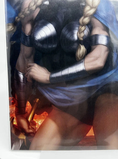 King Black Valkyries #l JANE FOSTER Artgerm Virgin 1:100 RATIO INCENTIVE VARIANT