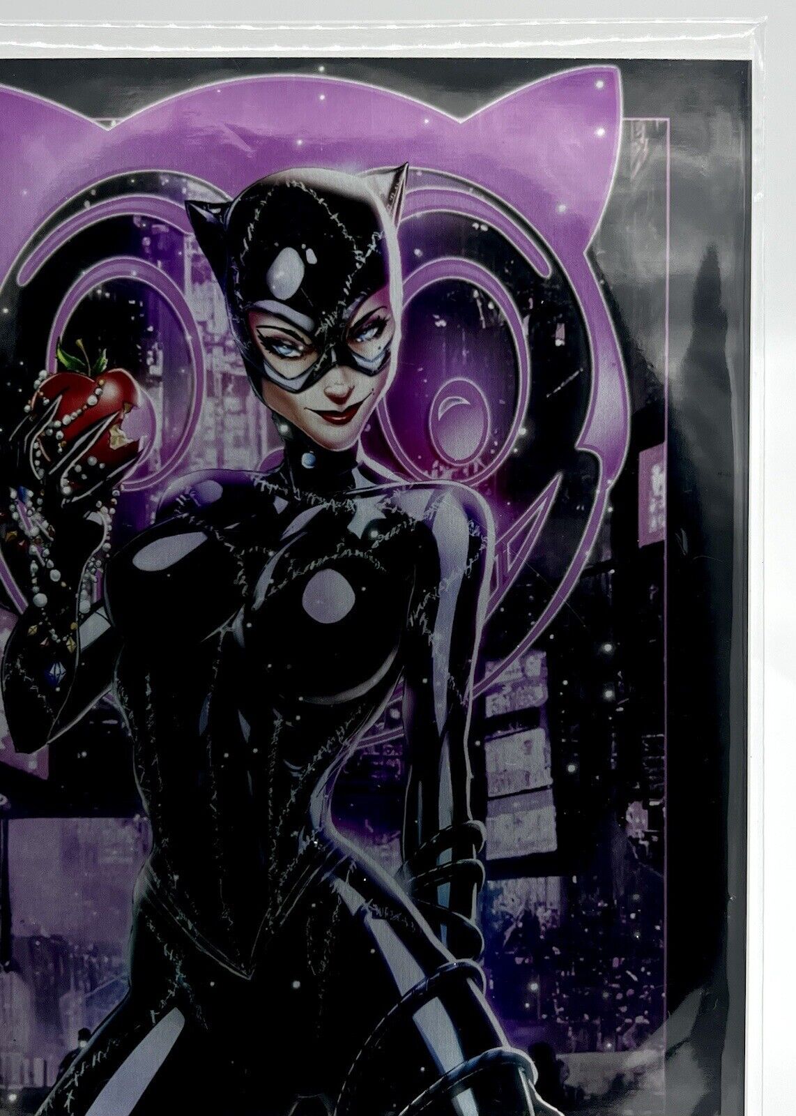 Daughters of Eden Catwoman Jamie Tyndall Virgin PINK METAL Limited  20 NYCC 2022