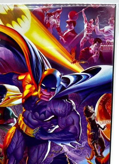 THE HISTORY OF BATMAN ALEX ROSS 75TH ANNIVERSARY VIRGIN LIMITED EDITION 250