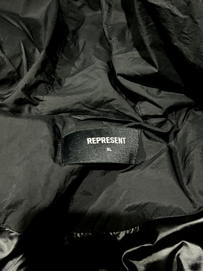 REPRESENT CLO BLACK PUFFER JACKET XL EXTRA LARGE