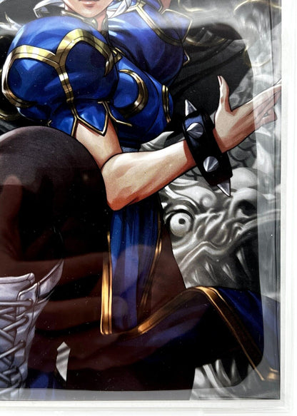 STREET FIGHTER OMEGA #1 CHUN LI DERRICK CHEW VIRGIN LIMITED EDITION 500