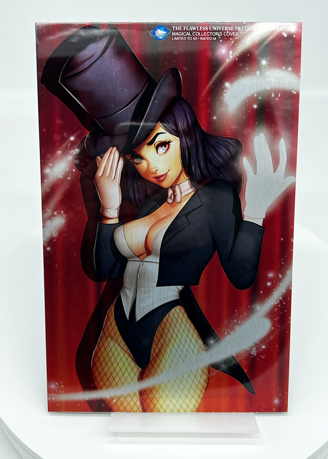 Flawless Universe Presents ZATANNA ZATARA VIRGIN LIMITED EDITION METAL #2/5