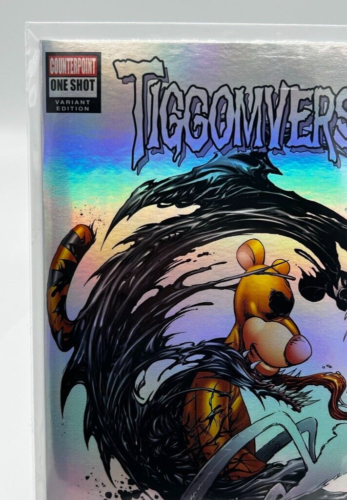 DO YOU POOH TIGGOMVERSE VENOM TYLER KIRKHAM SIGNED FOIL LIMITED EDITION #16/25