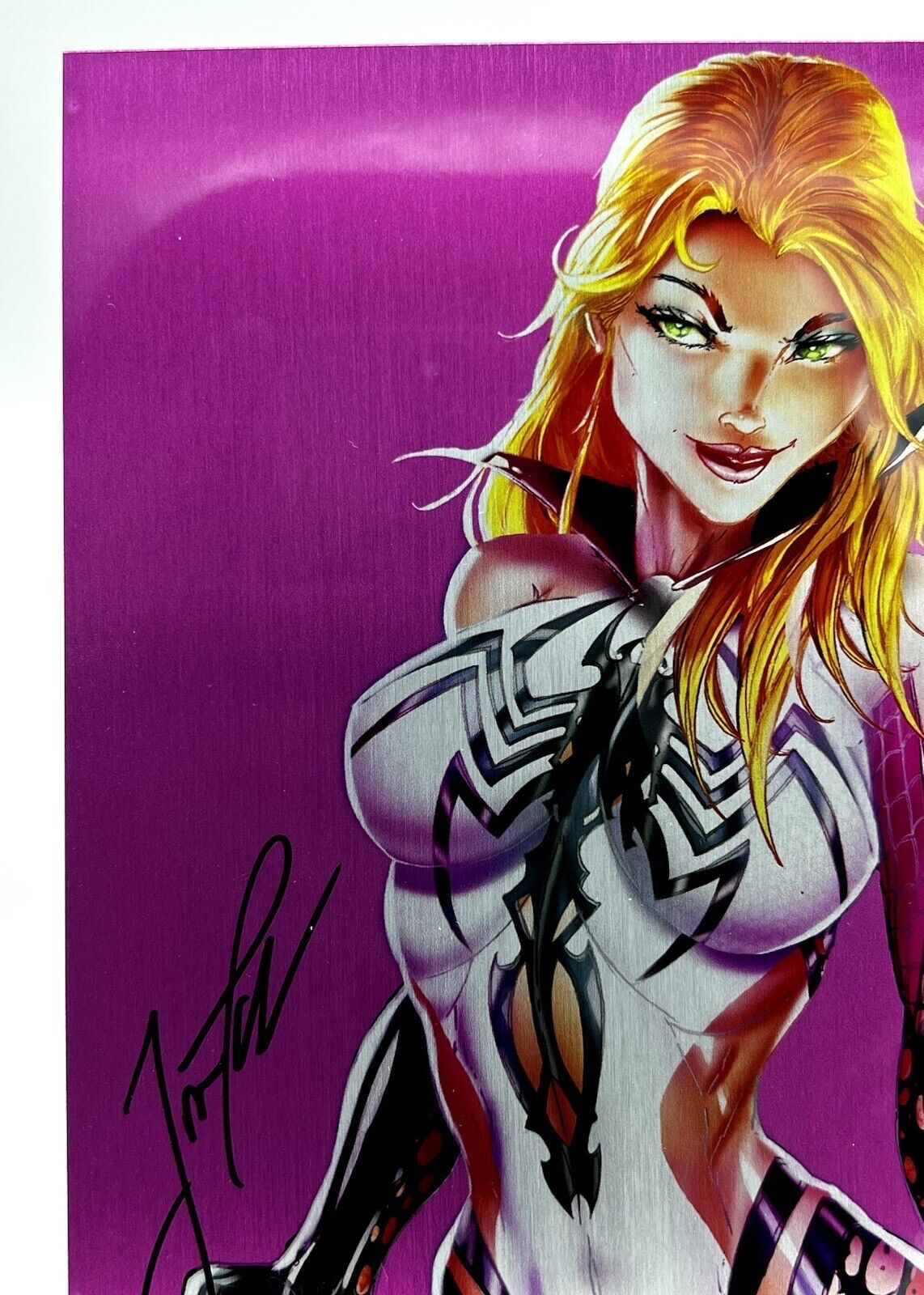 Daughters Of Edin Gwenom  Jamie Tyndall Signed Virgin Metal  Limited 50 C2E2