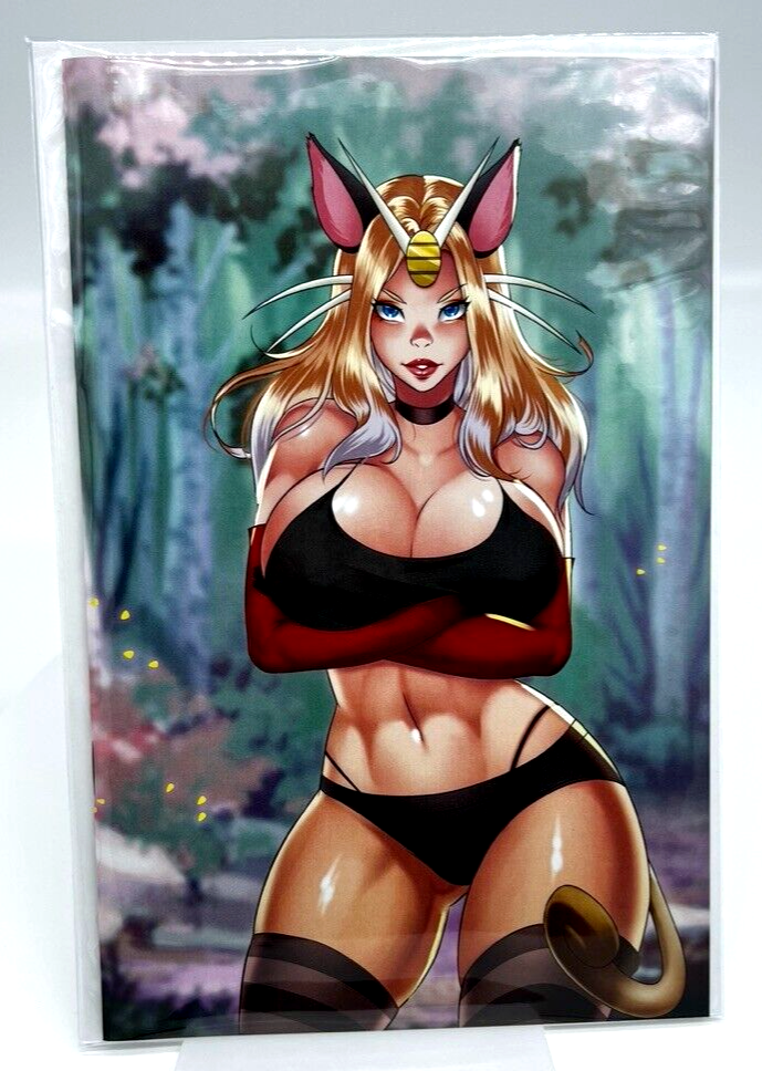 Patriotika United #1 Team Omega Black Pokemon Virgin Lena Dai LIMITED 50 COPIES