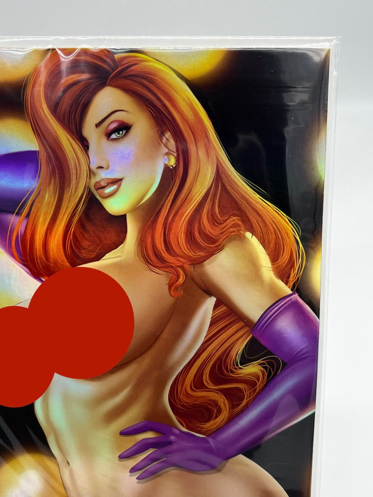 M House Jessica Rabbit Fernando Rocha Virgin Foil Limited 30 Melinda’s Comics