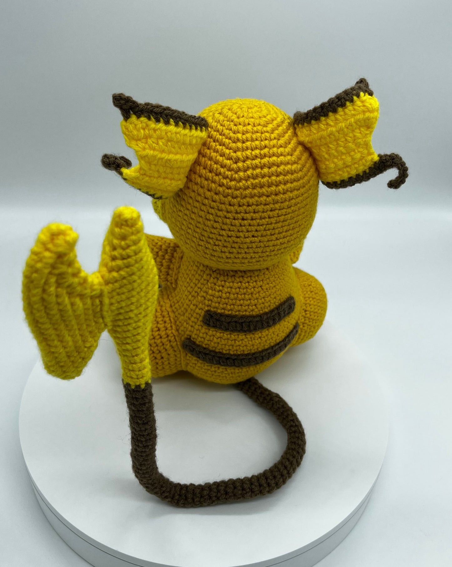 Raichu Pokemon Amigurumi - Perhandmade