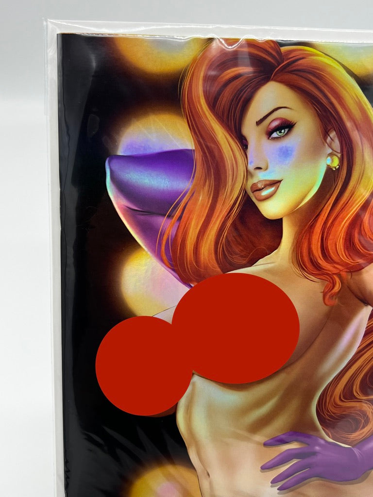 M House Jessica Rabbit Fernando Rocha Virgin Foil Limited 30 Melinda’s Comics