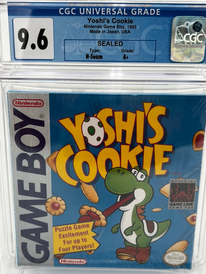 Yoshi's Cookie Gameboy - Sealed CGC 9.6