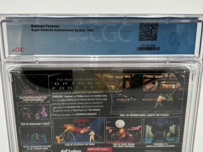 Batman Forever Super Nintendo - Sealed CGC 7.0