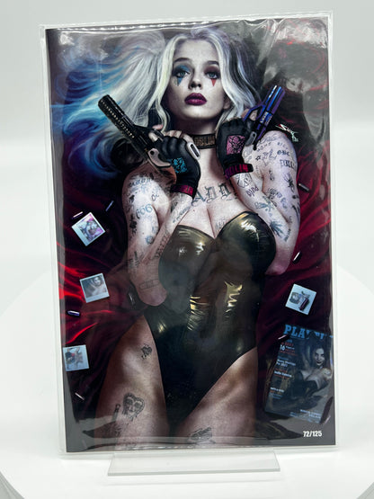 Harley Quinn / Hardlee Thinn Playtime 22' Virgin - Shikarii Limited Edition