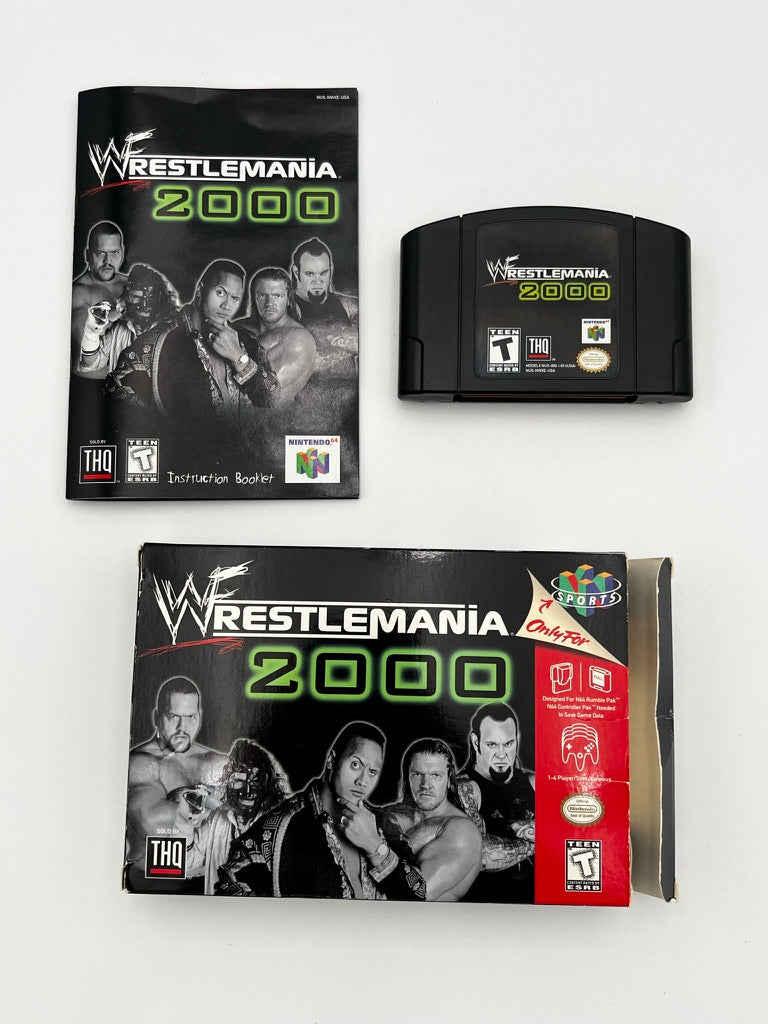 WWF WrestleMania 2000 - Nintendo N64