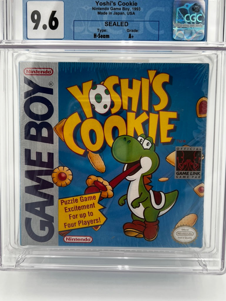 Yoshi's Cookie Gameboy - Sealed CGC 9.6