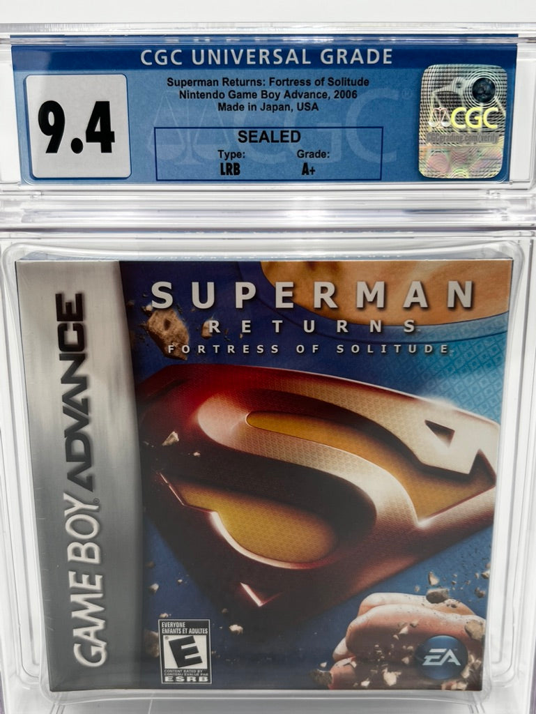 Superman Returns Gameboy Advance Graded CGC