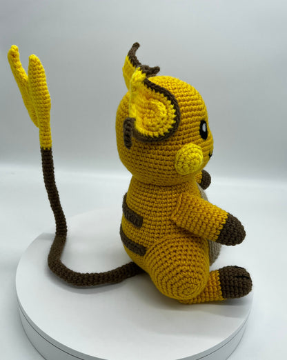 Raichu Pokemon Amigurumi - Perhandmade