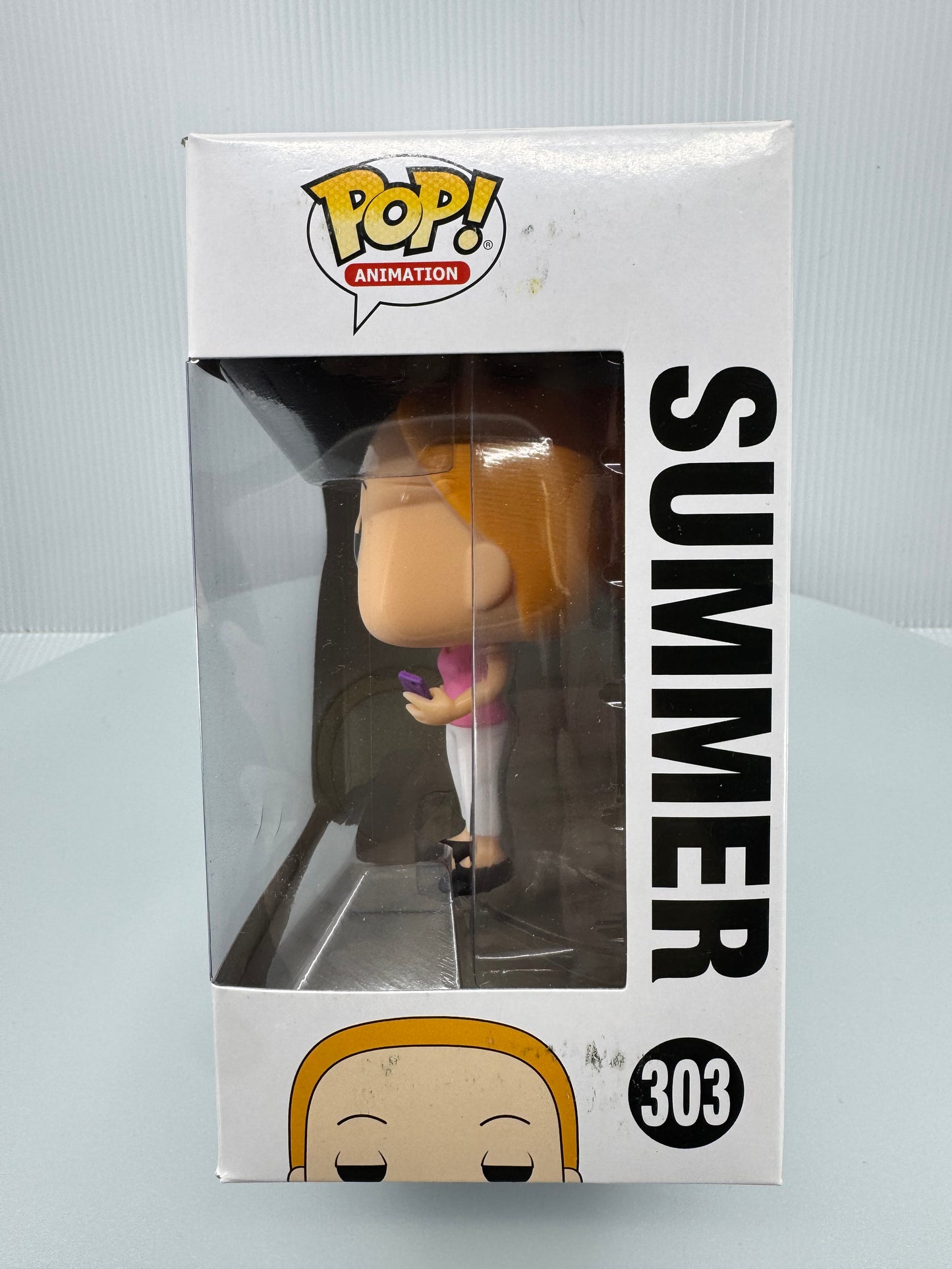 Funko Pop! Animation: Rick and Morty – Summer #303 – Like New (Box Wear)