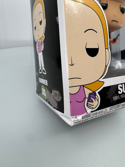 Funko Pop! Animation: Rick and Morty – Summer #303 – Like New (Box Wear)