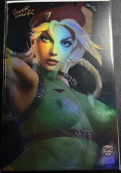 Power Hour #1 Cammy Street Fighter SHIKARII Close Up FOIL LIMITED EDITION #19/20