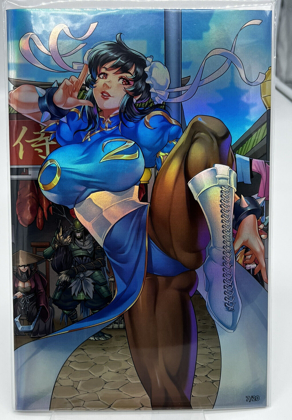 SAMURAI OF OZ 2 Chun Li Dorothy Street Fighter Lena Dai FOIL LIMITED #7/20