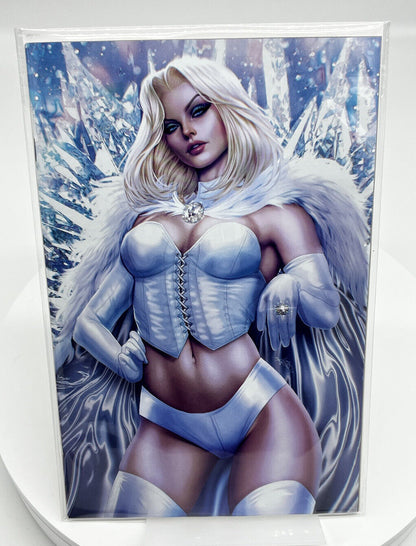 X-MEN #26 EMMA FROST  WHITE QUEEN ARIEL DIAZ VIRGIN LIMITED EDITION 1000 COPIES