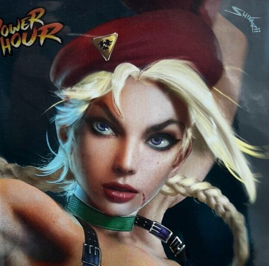 Power Hour #1 Cammy Street Fighter SHIKARII Close Up LIMITED EDITION 200 COPIES