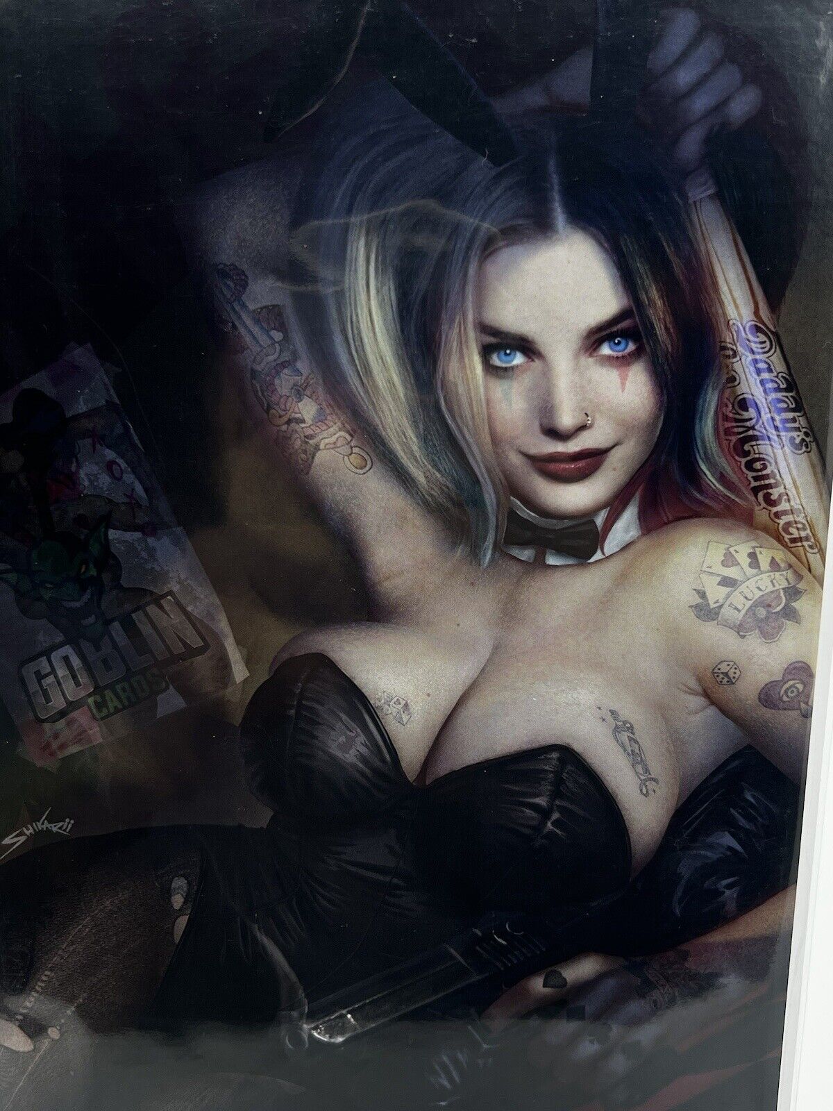 Hardlee Thinn Playtime Virgin Shikarii LIMITED EDITION #33 OF #40 HARLEY QUINN