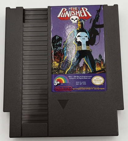 The Punisher Nintendo NES COMPLETE IN BOX CIB RETRO VIDEO GAME FRANK CASTLE