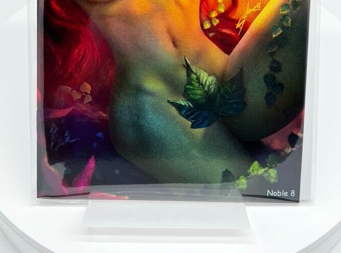 Totally Rad Poison Ivy Shikarii FOIL LIMITED EDITION ARTIST PROOF NOBLE #8/10