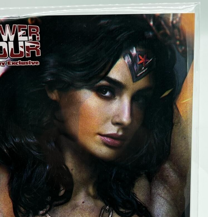 Power Hour #1 AMAZON Wonder Woman Shikarii LTD #1 OF 50 COA Close Up Trade Dress