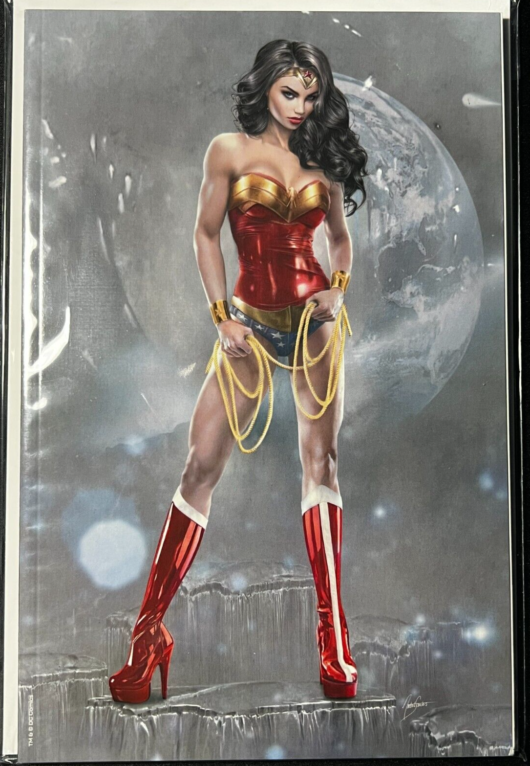 WONDER WOMAN 80th ANNIVERSARY #1 SUPER SPECTACULAR NATALI SANDERS LTD 1500 DC