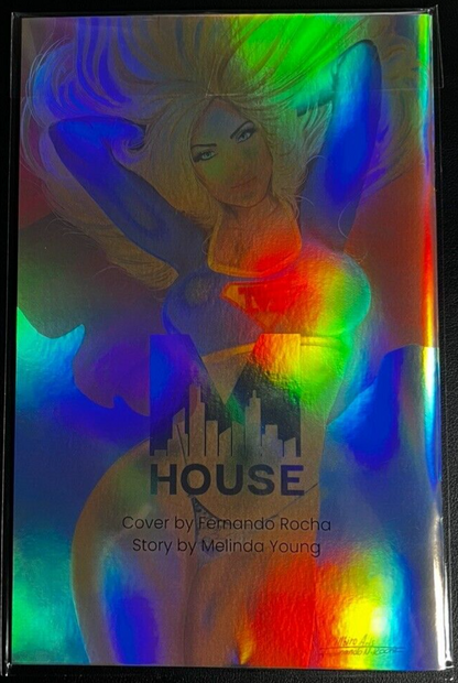 M HOUSE SUPERWOMAN FERNANDO ROCHA FOIL LIMITED EDITION 20 COPIES MELINDAS COMICS