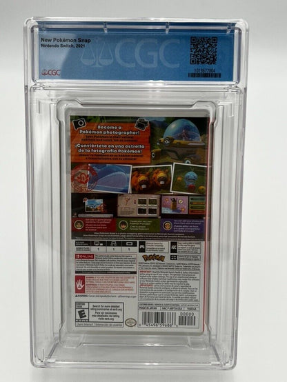 New Pokemon Snap Nintendo Switch SEALED GRADED CGC 9.6 RETRO VIDEO GAME WATA