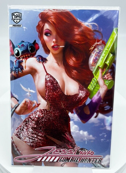 Jessi Zombie Witch Hunter Jessica Rabbit Stitch Shikarii Limited Edition 375