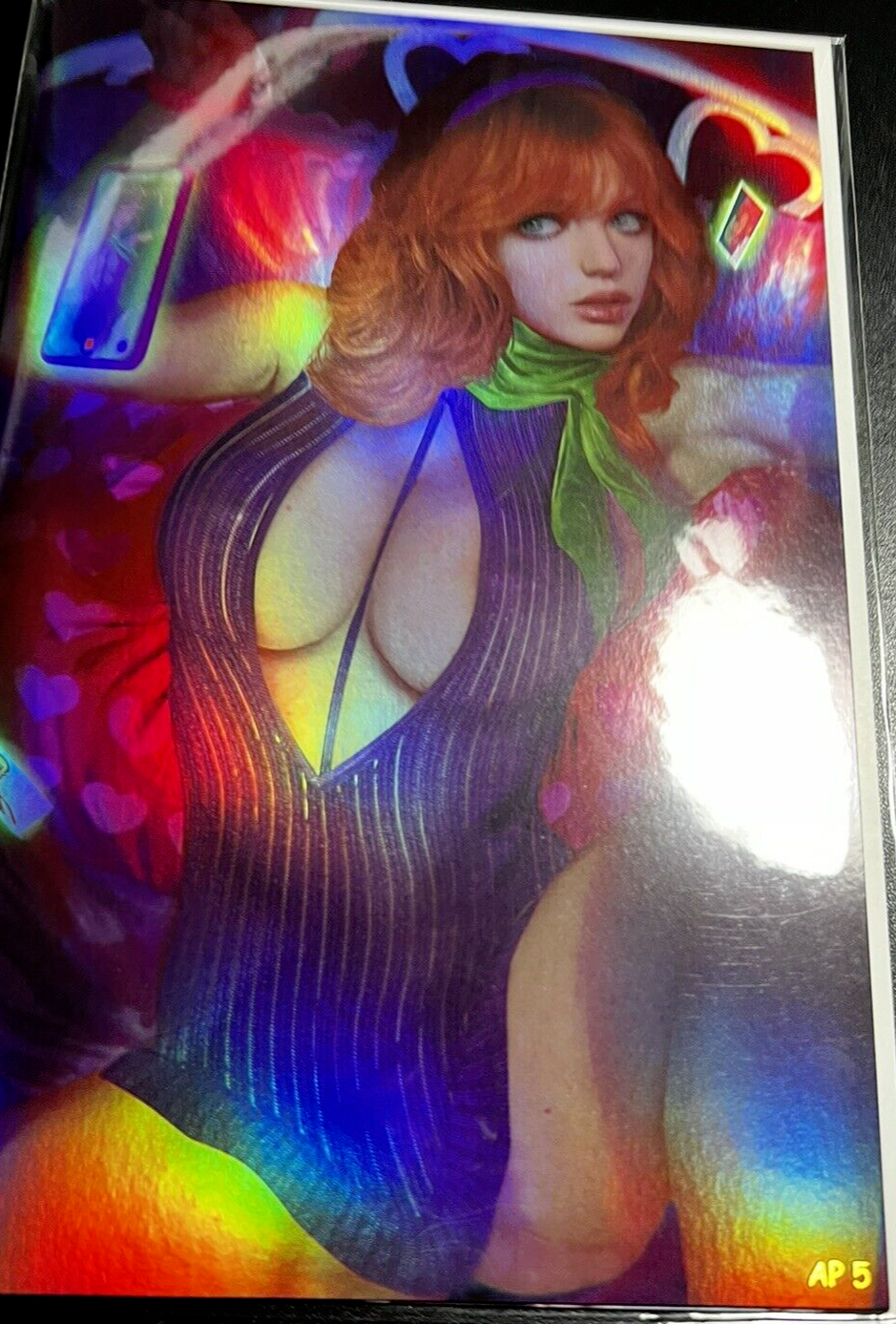 TOTALLY RAD DAPHNE SCOOBY DOO SHIKARII FOIL LIMITED ARTIST EDITION #2/10 COPIES