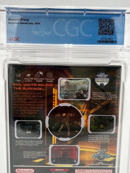 NEW Metroid Prime Echoes Bonus Disc VIDEO GAME GameCube SEALED GRADED CGC 9.6