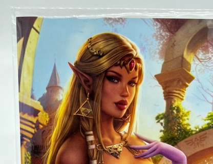 Power Hour #1 Princess Zelda  Virgin Sun Khamunaki LTD AP #7/10