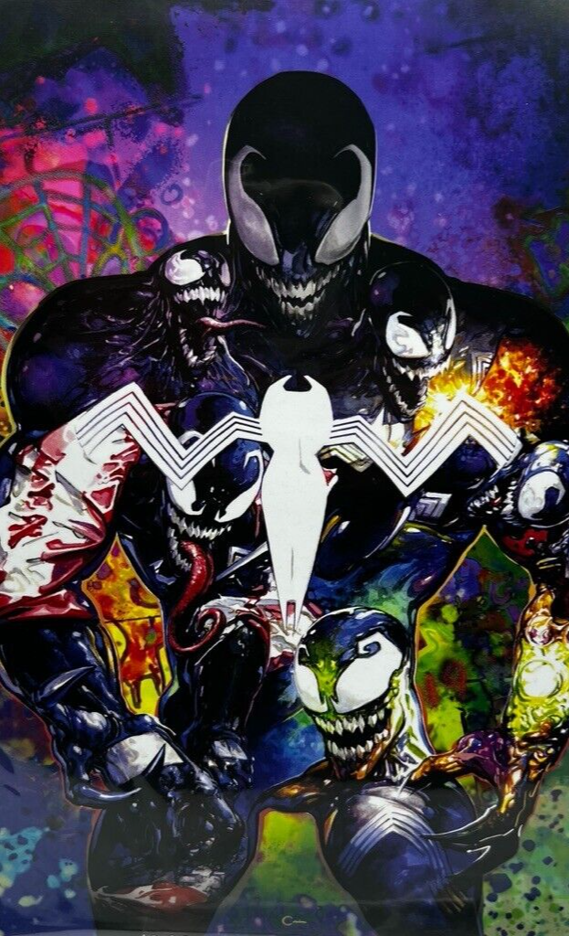 VENOM #35 Clayton Crain Virgin LIMITED EDITION 1000 COPIES Boston Expo