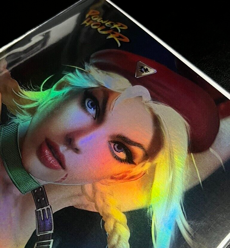 Power Hour #1 Cammy Street Fighter SHIKARII Close Up FOIL LIMITED EDITION #19/20