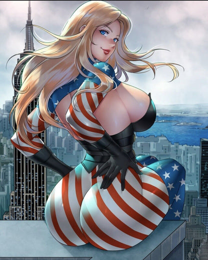 Patriotika Gods & Shadows Cheeky Skyline Lena Dai LIMITED EDITION #7/65 LENADAI