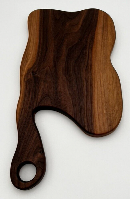 WALNUT CHARCUTERIE SERVING BOARD PREMIUM QUALITY HARDWOOD 100% FDA FOOD SAFE