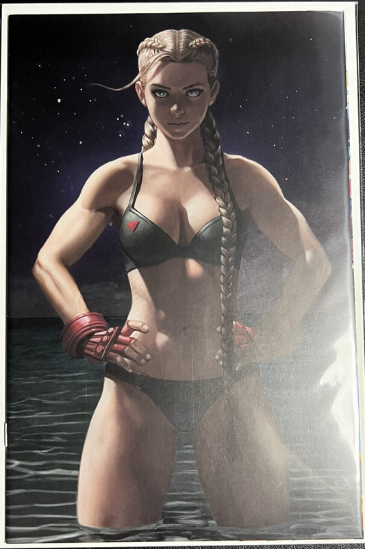 STREET FIGHTER SWIMSUIT SPECIAL 1 CAMMY NIGHTTIME IVAN TALAVERA  LIMITED #48/350