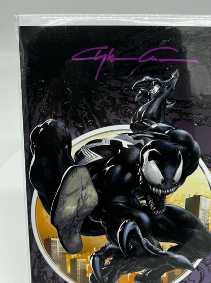 Venom First Host #1 Clayton Crain Virgin SIGNED LIMITED EDITION 1000 COPIES