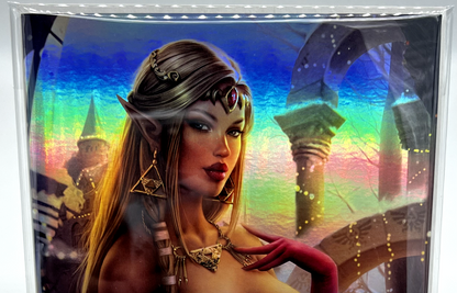 Power Hour #1 Princess Zelda  Sun Khamunaki FOIL LIMITED PUBLISHER  COPY #2/5