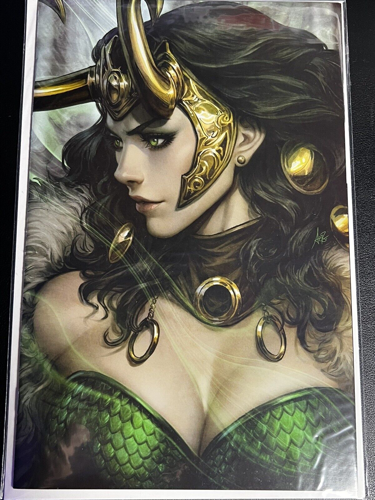 Loki #1 STANLEY ARTGERM Virgin 1:100 Ratio AVENGERS MARVEL COMICS