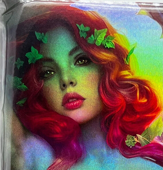 Totally Rad Poison Ivy Shikarii FOIL LIMITED EDITION ARTIST PROOF NOBLE #8/10