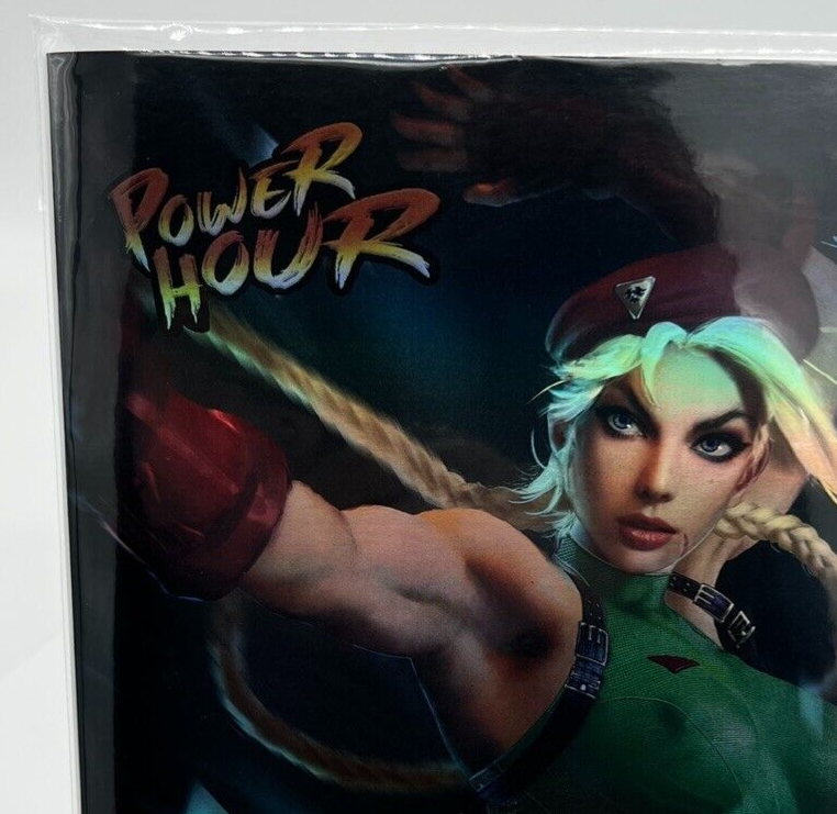 Power Hour 1 Cammy Street Fighter SHIKARII FOIL LIMITED EDITION #8 OF #20 COPIES