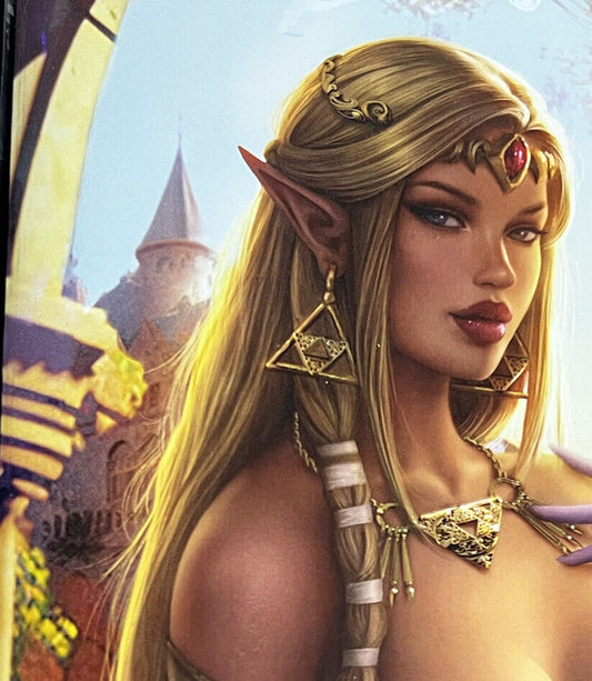 Power Hour #1 Princess Zelda Virgin Sun Khamunaki PUBLISHER EDITION #7/10