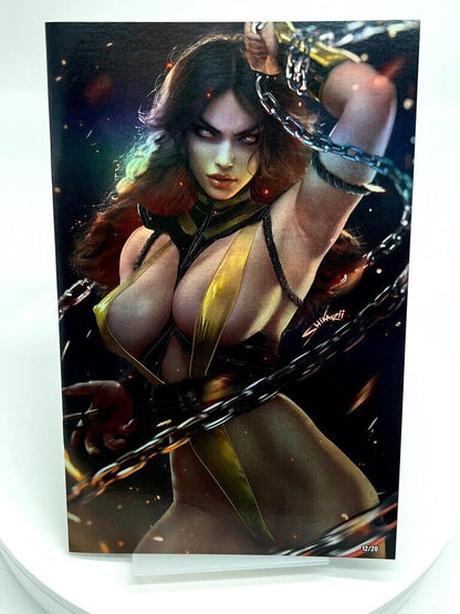 Power Hour 1 Scorpiona Shikarii VIRGIN FOIL LIMITED EDITION #12/20 Mortal Kombat