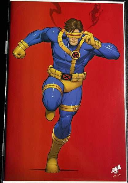 X-MEN #4 DAVID NAKAYAMA VIRGIN 5 YEAR ANNIVERSARY CYCLOPS X-MEN